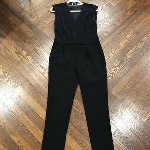 Rebecca Taylor jumpsuit v neck